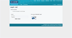 Desktop Screenshot of mirc.uzleuven.be